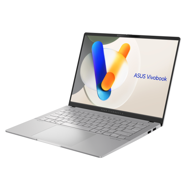 Ноутбук ASUS Vivobook S 14/ M5406NA-QD080/ R5 7535HS/ 14 WUXGA OLED AG 400nits/ AMD Radeon/ 16GB/ 512GB/ DOS/ noODD/ Cool Silver